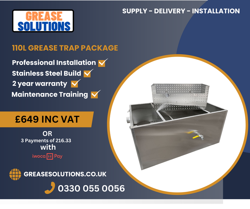 110L Grease Trap Installation Package